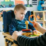 Activities for kids with disabilities. Preschool Activities for Children with Special Needs. Boy